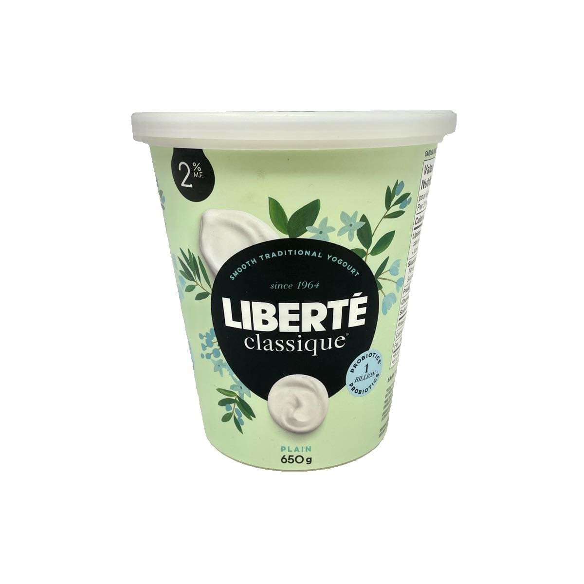 Liberte Classique Plain Yogurt 2% (650g)