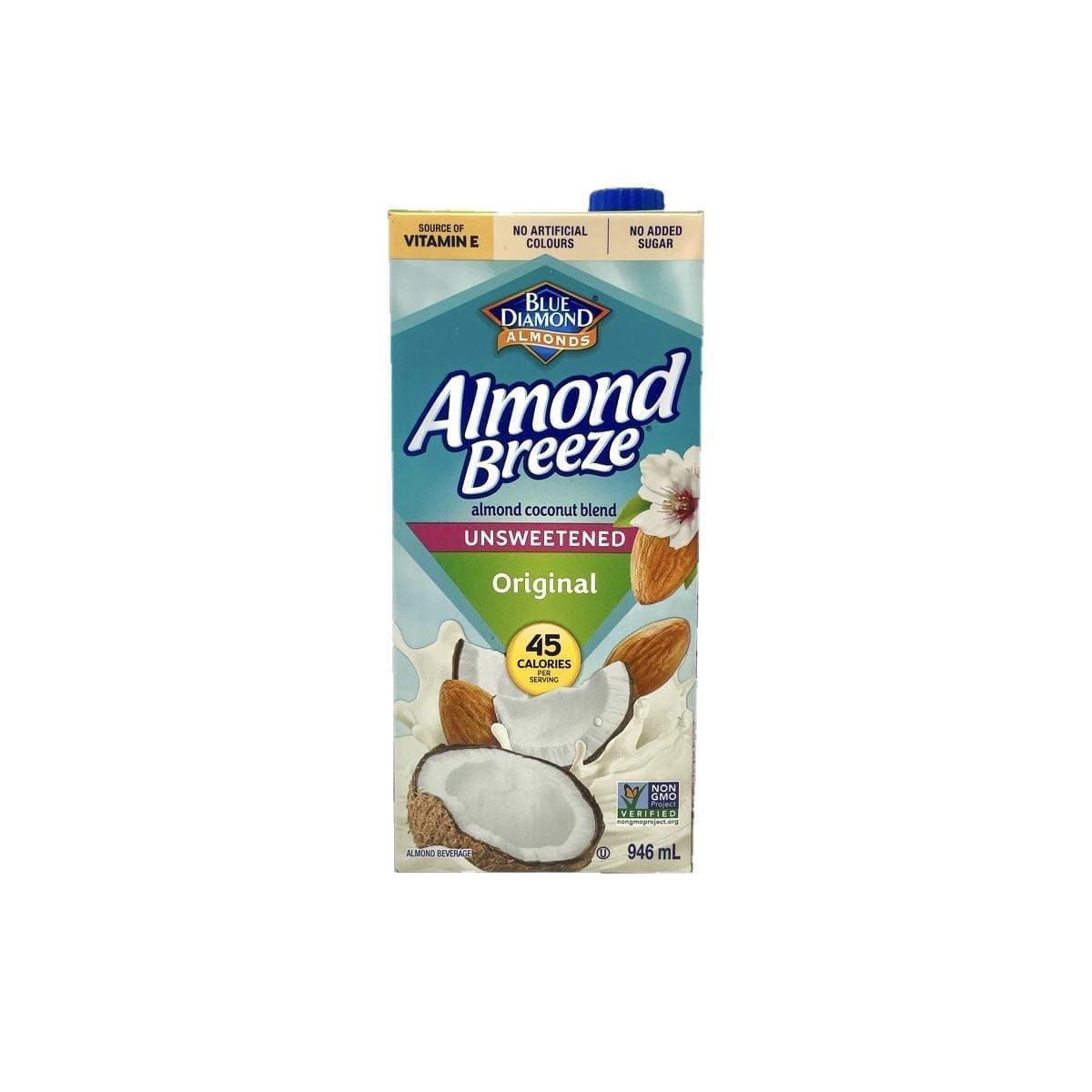 Almond Breeze Unsweetened Original Almond Coconut Blend (946mL)
