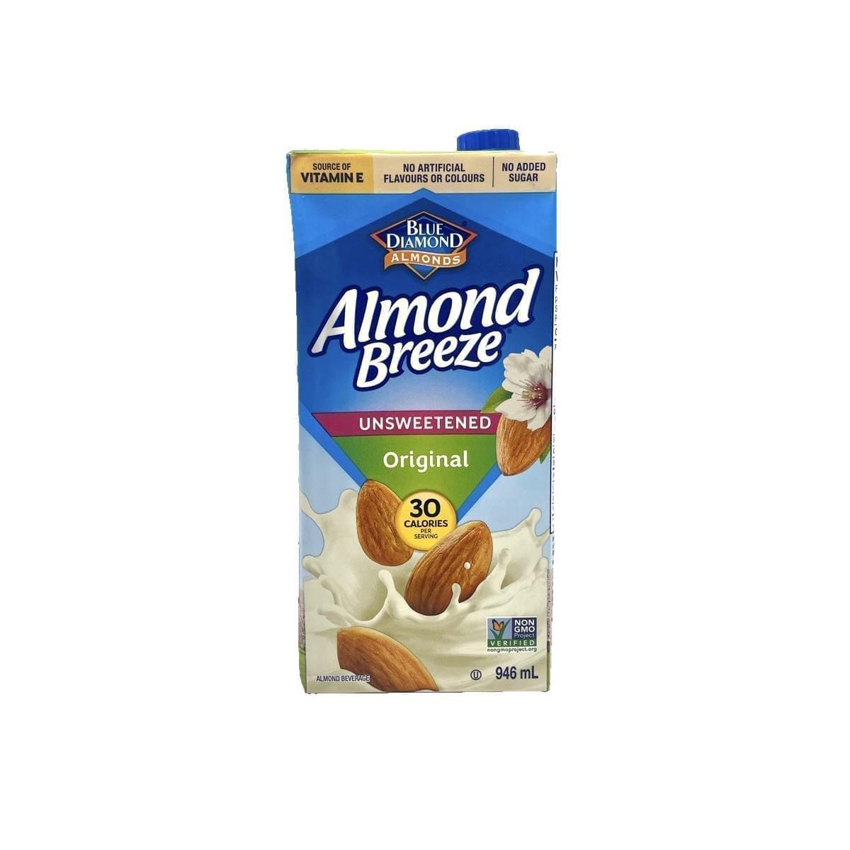Almond Breeze Unsweetened Original Almond Milk  (946mL)