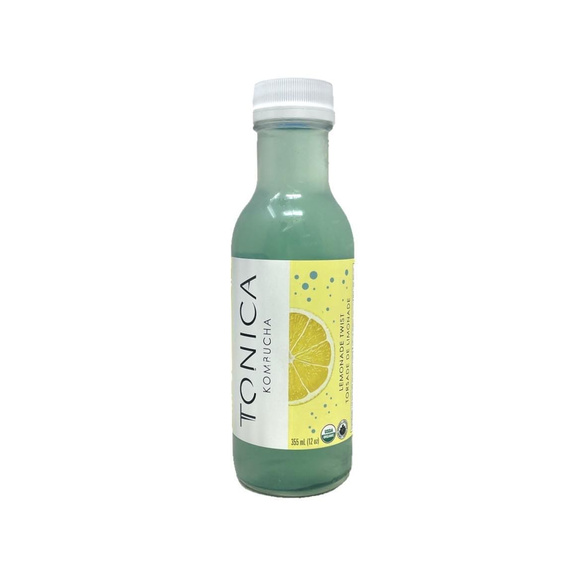 Tonica Raw Lemonade Twist Kombucha (355mL)