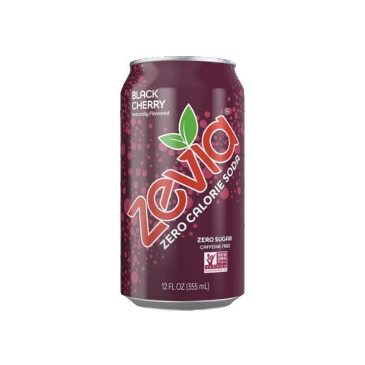 Zevia Zero Calorie Soda Black Cherry (355mL)