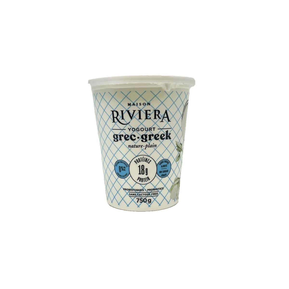 Maison Riviera Greek Yogurt Plain (750g)