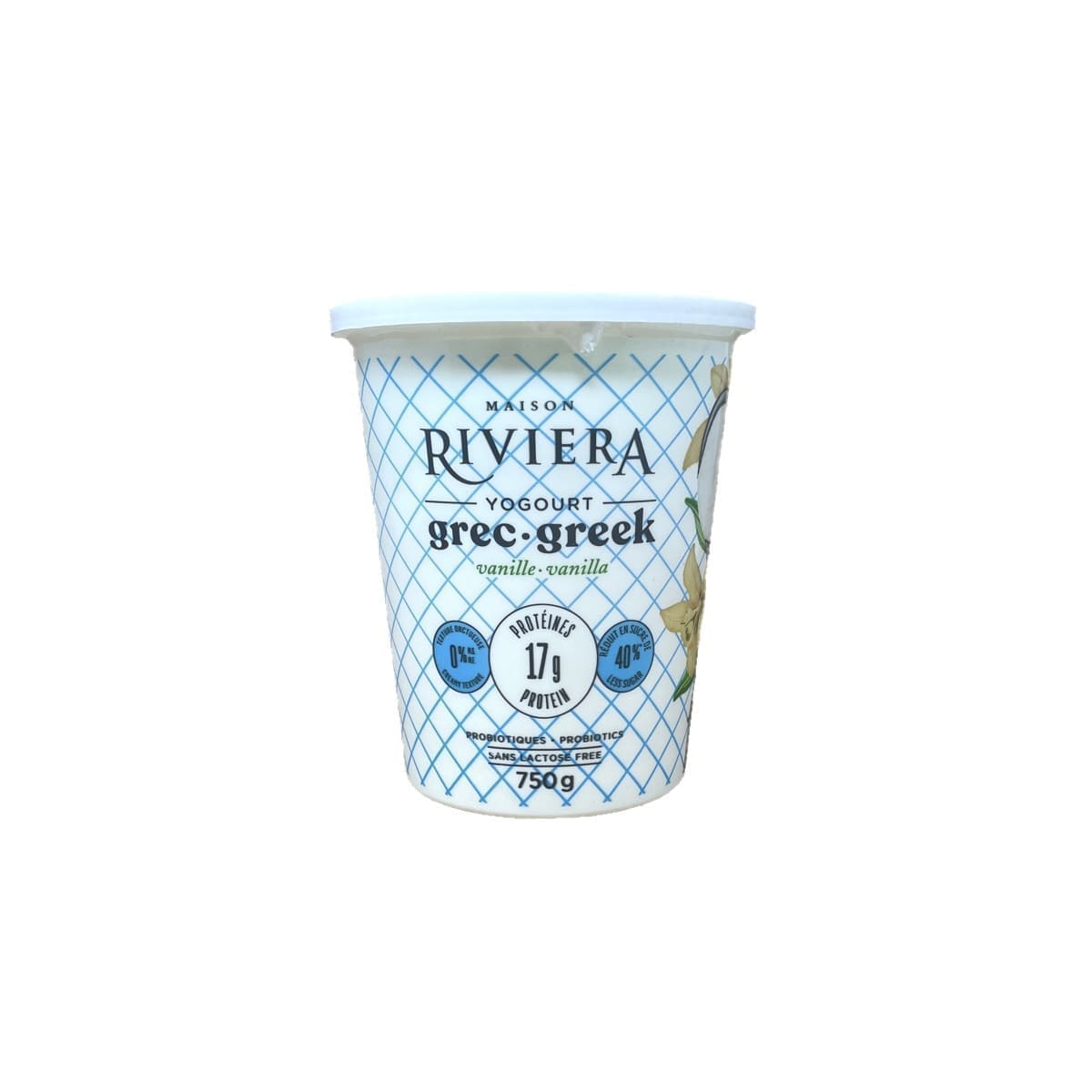 Maison Riviera Greek Yogurt Vanilla (750g)