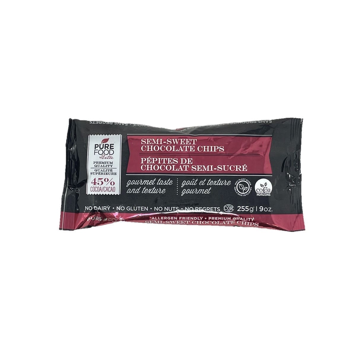 Pure Food by Estee Semi-Sweet Chocolate Chips (255g)
