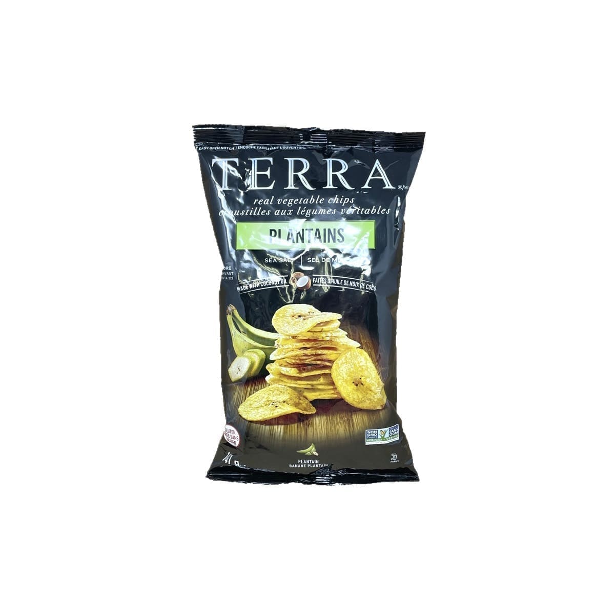 Terra Real Vegetable Chips Plantains Sea Salt (141g)