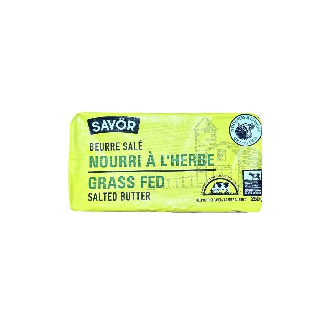 Savor Grass Fed Salted Butter (250g)