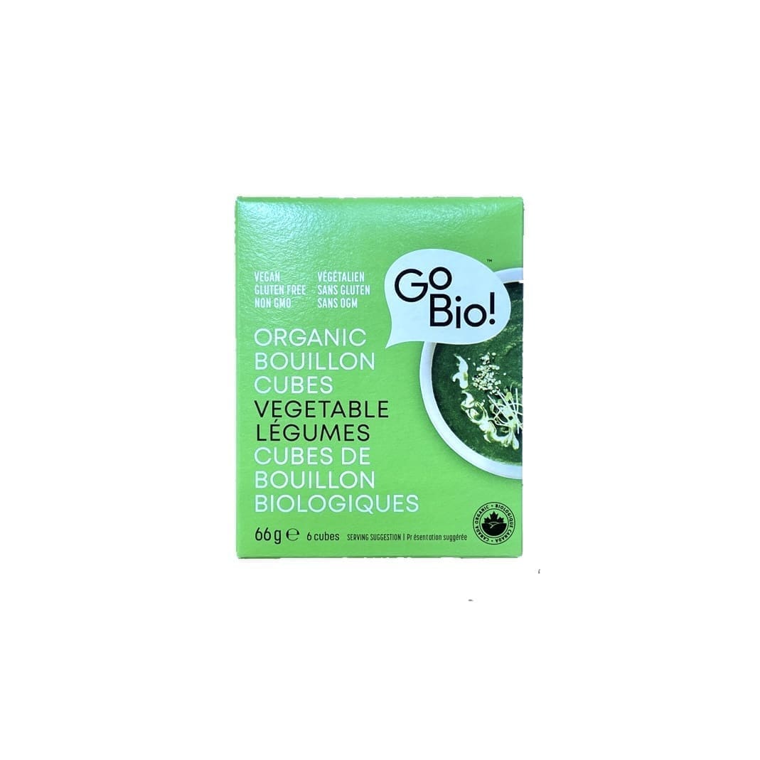 Go Bio Organic Bouillon Cubes Vegetable (66g)