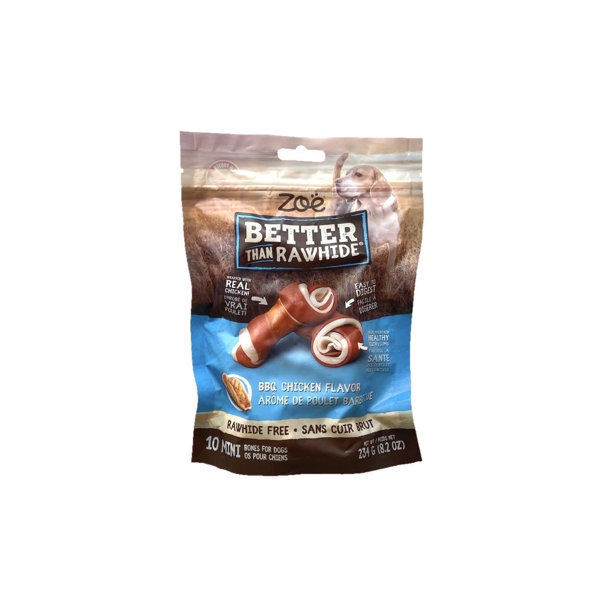 Better Than Rawhide Bones For Dogs BBQ Chicken Flavour (234g)