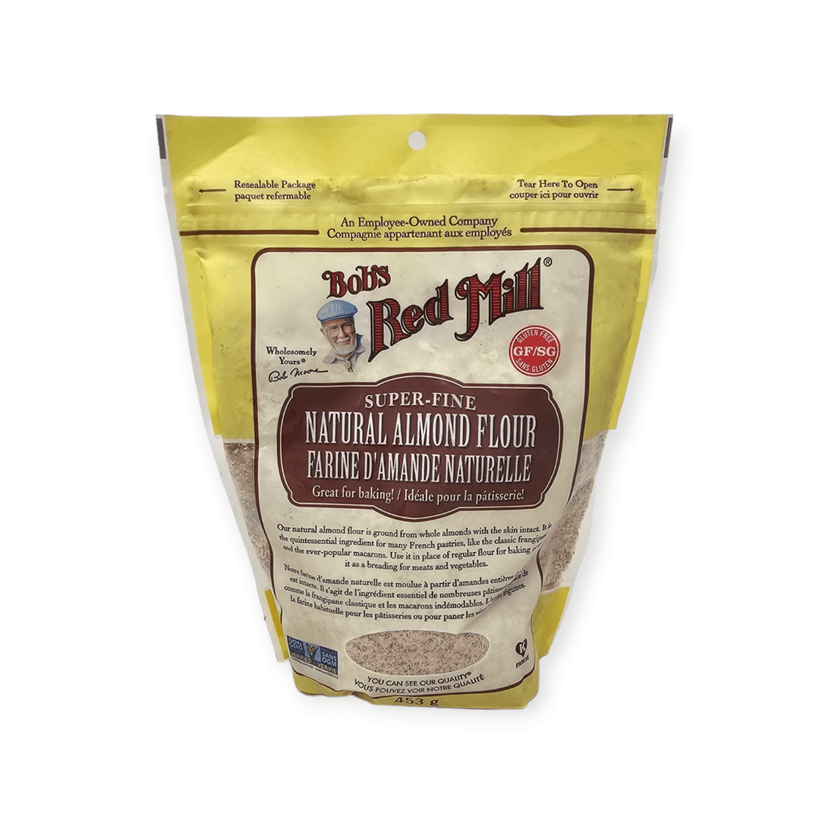 bobs red mill super fine natural almond flour 453g