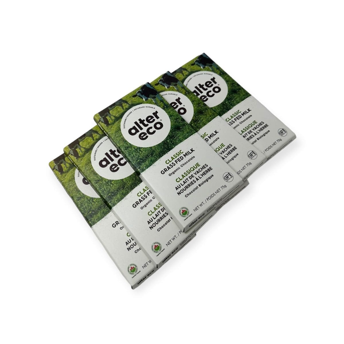 Alter Eco Classic Grass Fed Milk Organic Chocolate (75g)