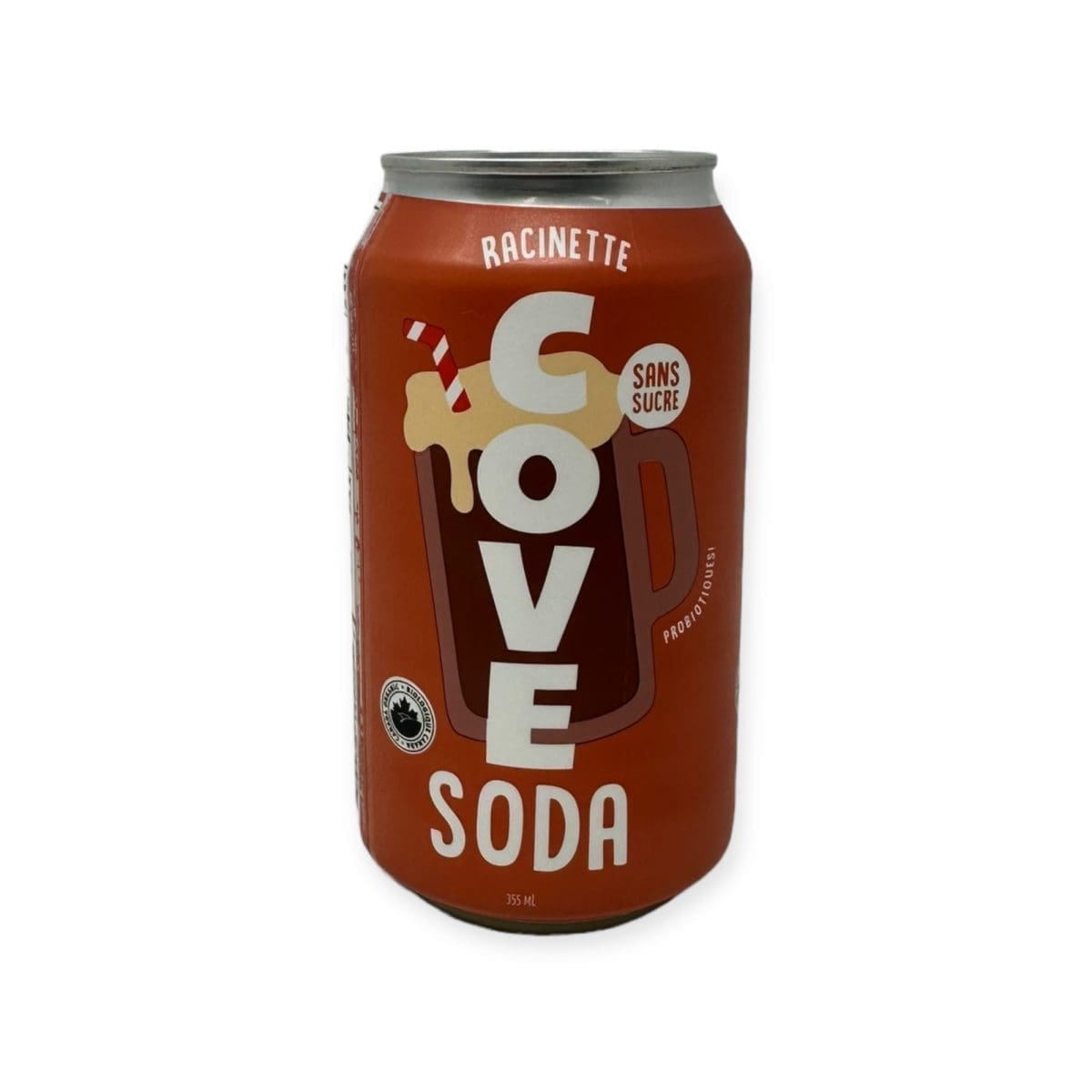 Cove Soda Root Beer (355mL)