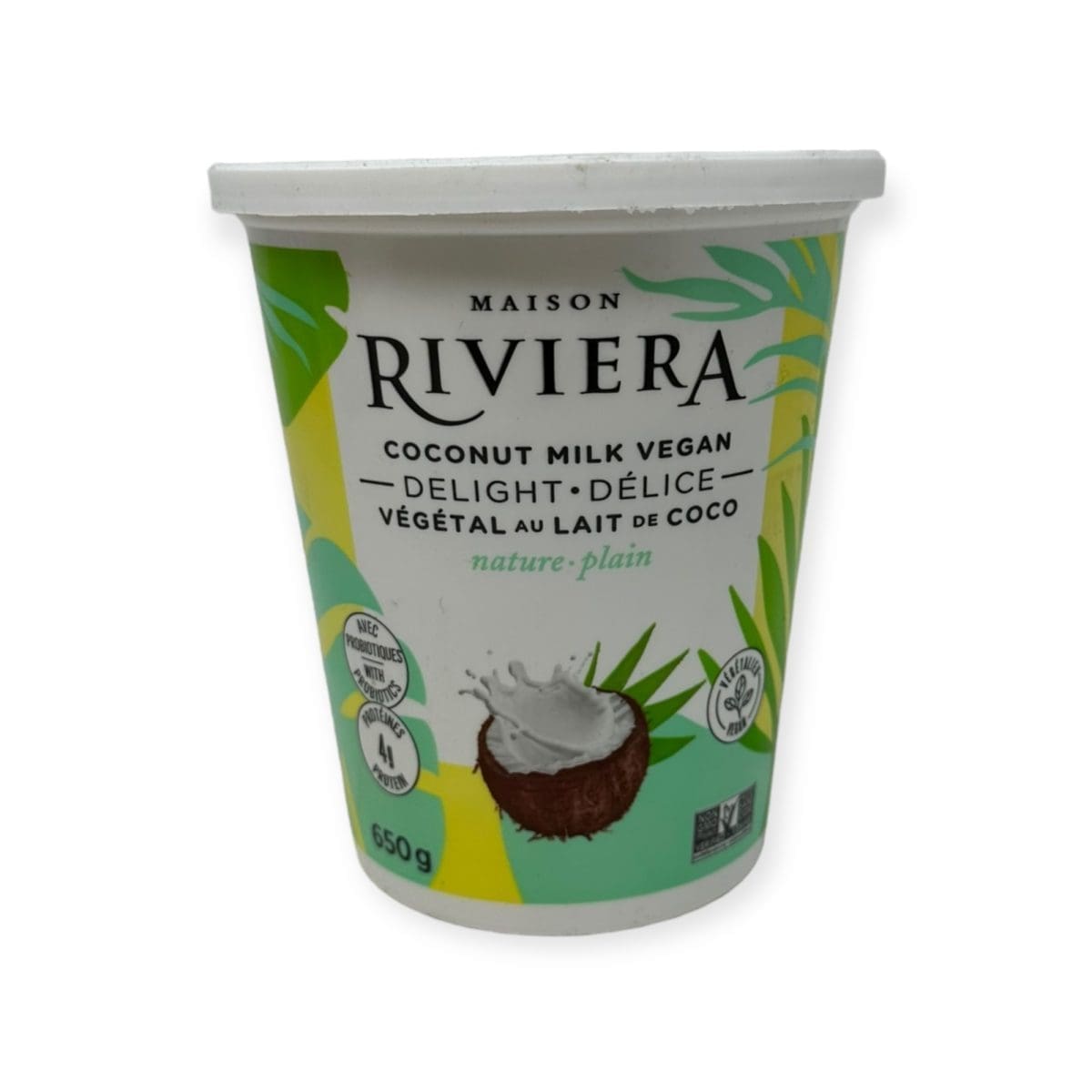 Maison Riviera Coconut Milk Vegan Plain (650g)