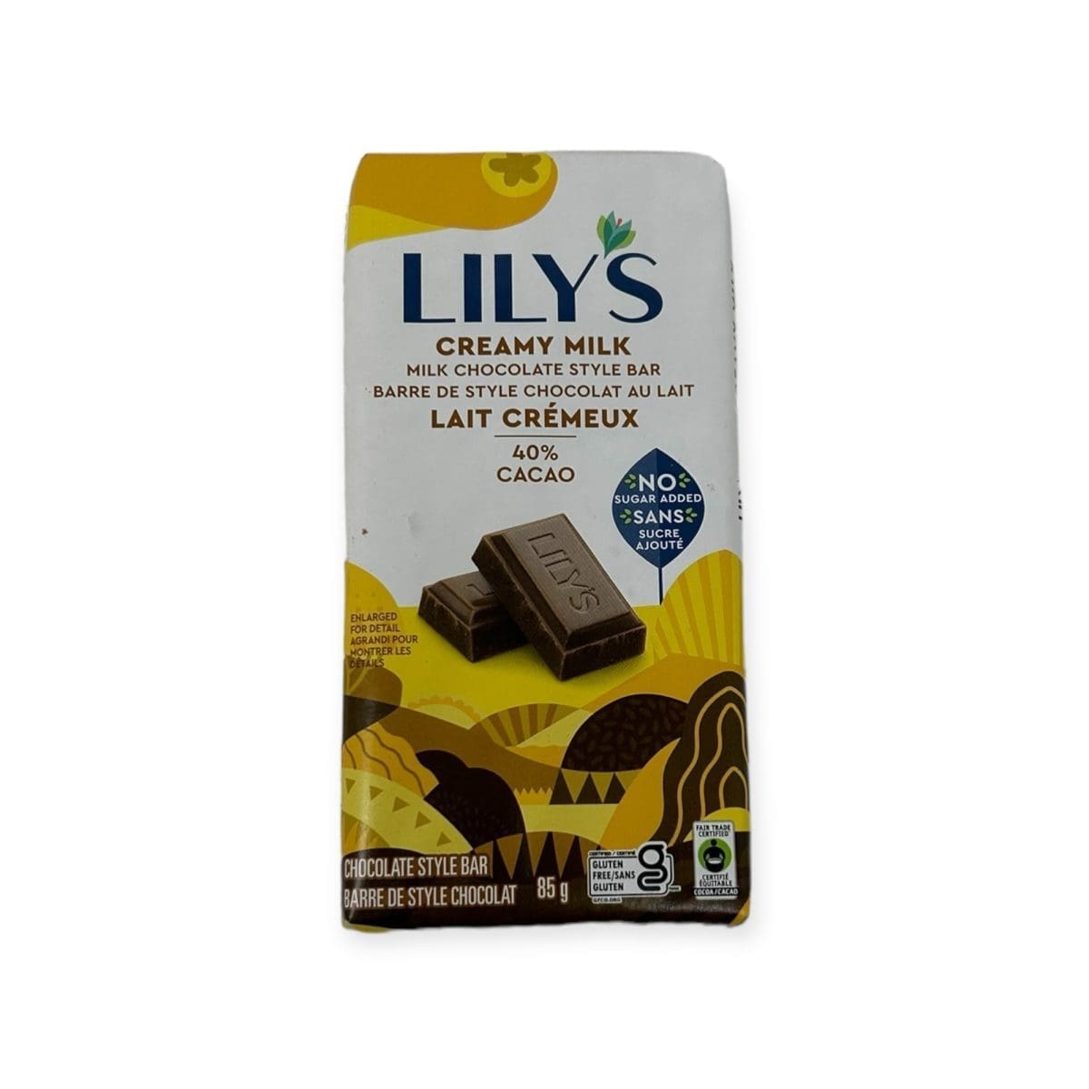 Lilys Creamy Milk Milk Chcoclate Style Bar (85g)