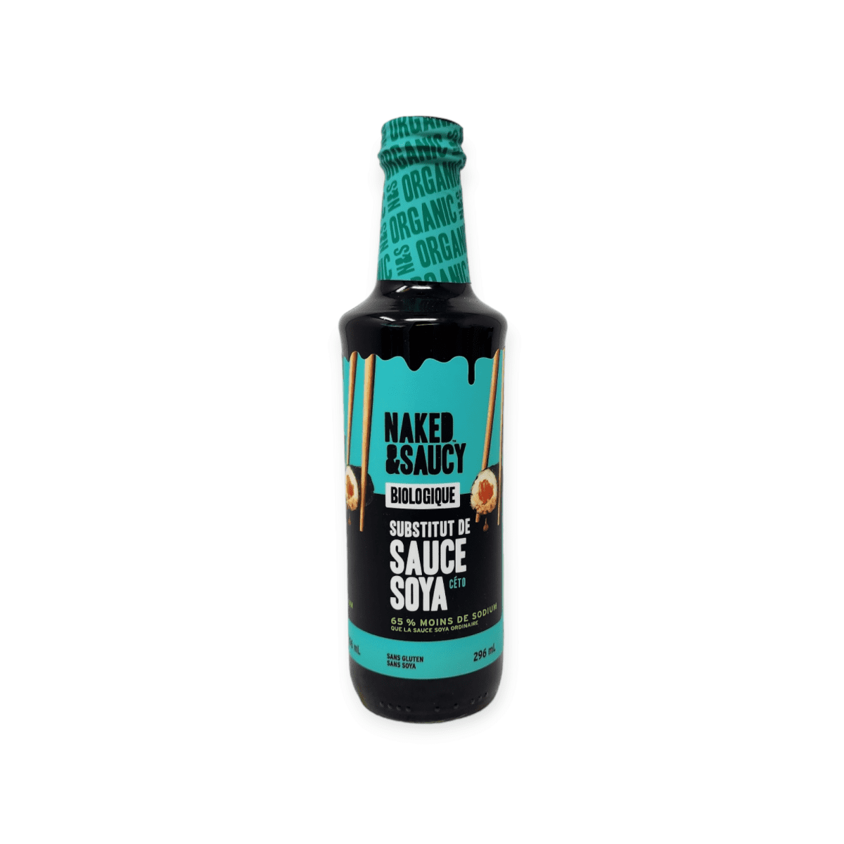 Naked & Saucy Organic Soy Sauce Subsitute (296mL)