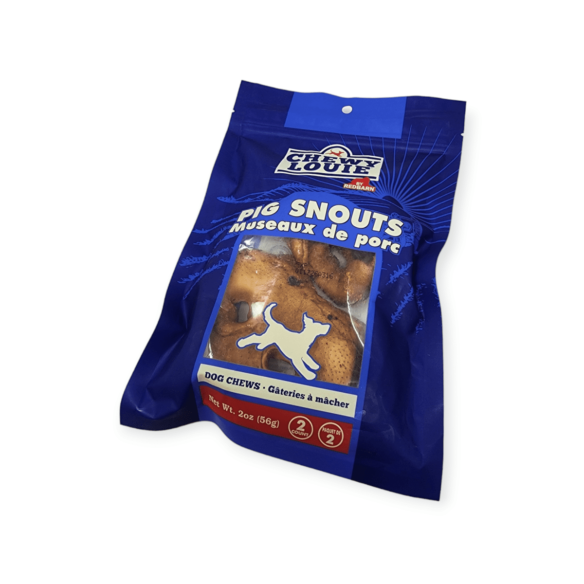 Chewy Louie Pig Snouts Dog Chews (56g)