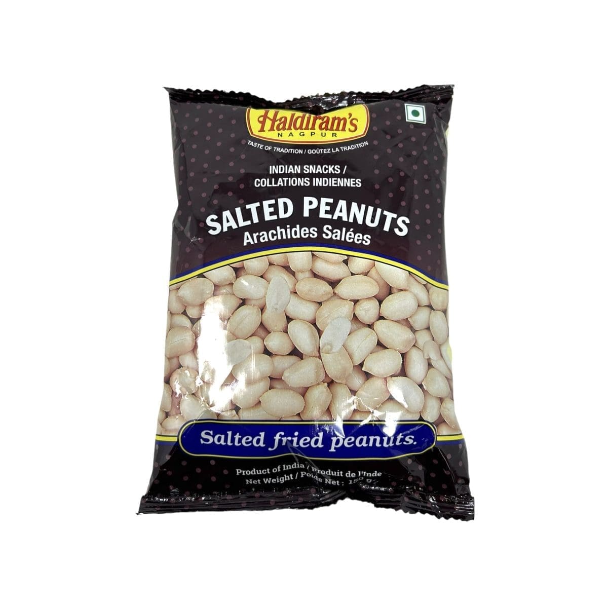 Haldiram’s Indian Snacks Salted Peanuts (150g)