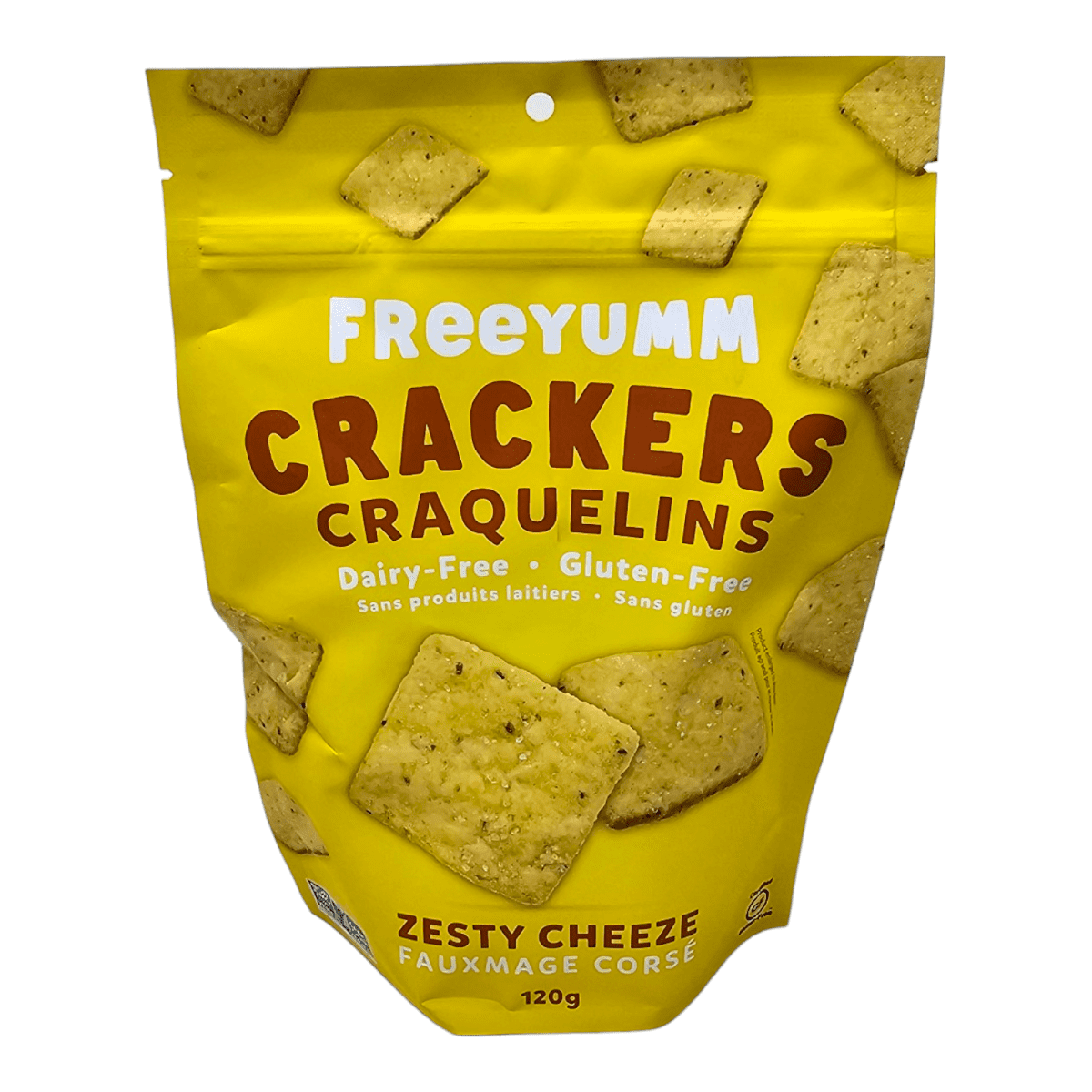 Freeyumm Crackers Zesty Cheese (120g)