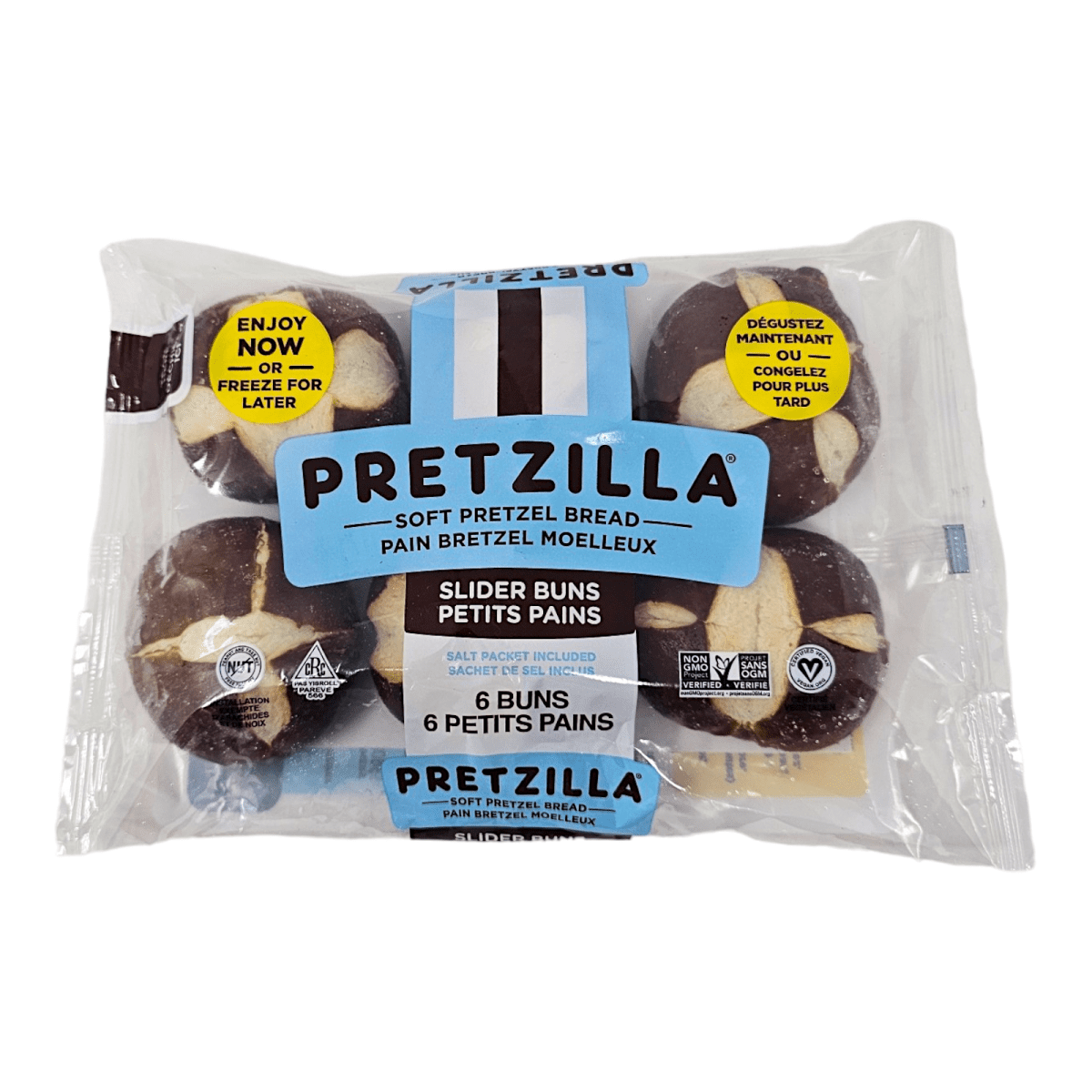 Pretzila Soft Pretzel Bread (6 buns)