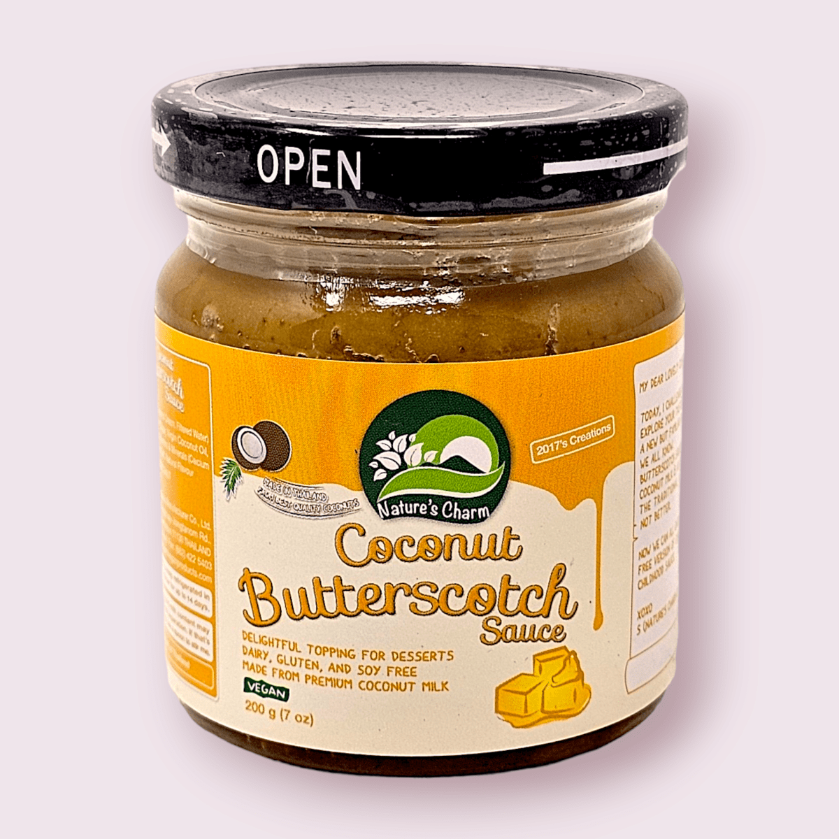 Nature’s Charm Coconut Butterscotch Sauce (200g)