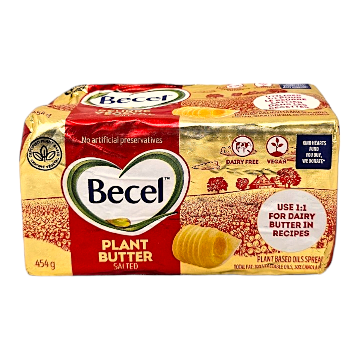 Becel Salted Plant based butter (454g)