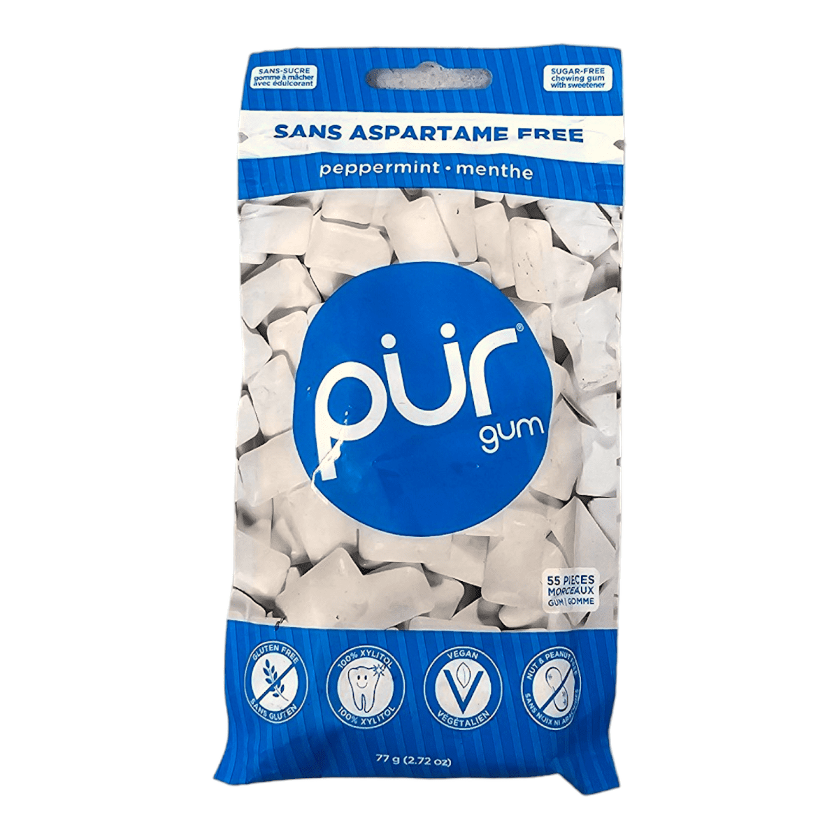 Pur Gum Peppermint (77g)