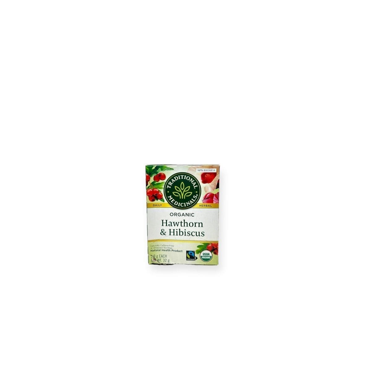 Traditional Medicinals Organic Hawthorn & Hibiscus (32g)