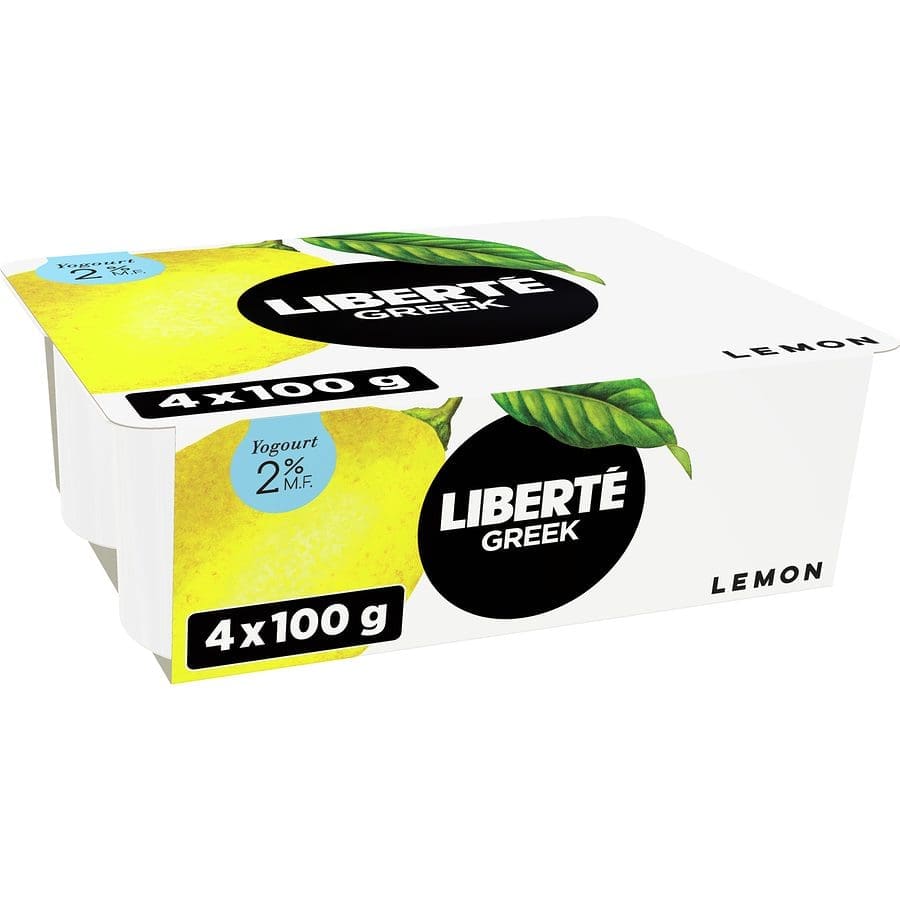Liberte Greek Lemon (4x100g)
