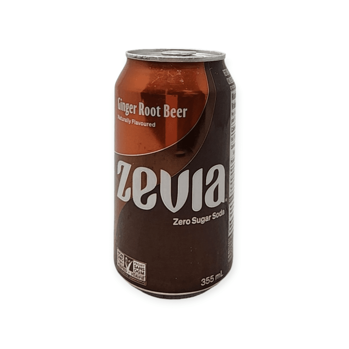 Zevia Ginger Root Beer (355mL)