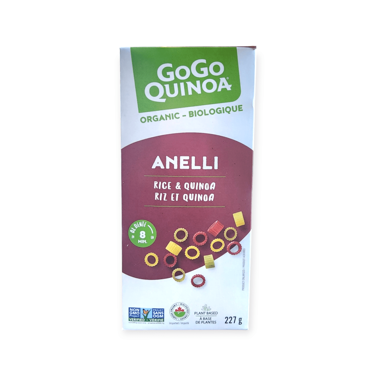 GoGo Quinoa Anelli Rice Quinoa (227g)