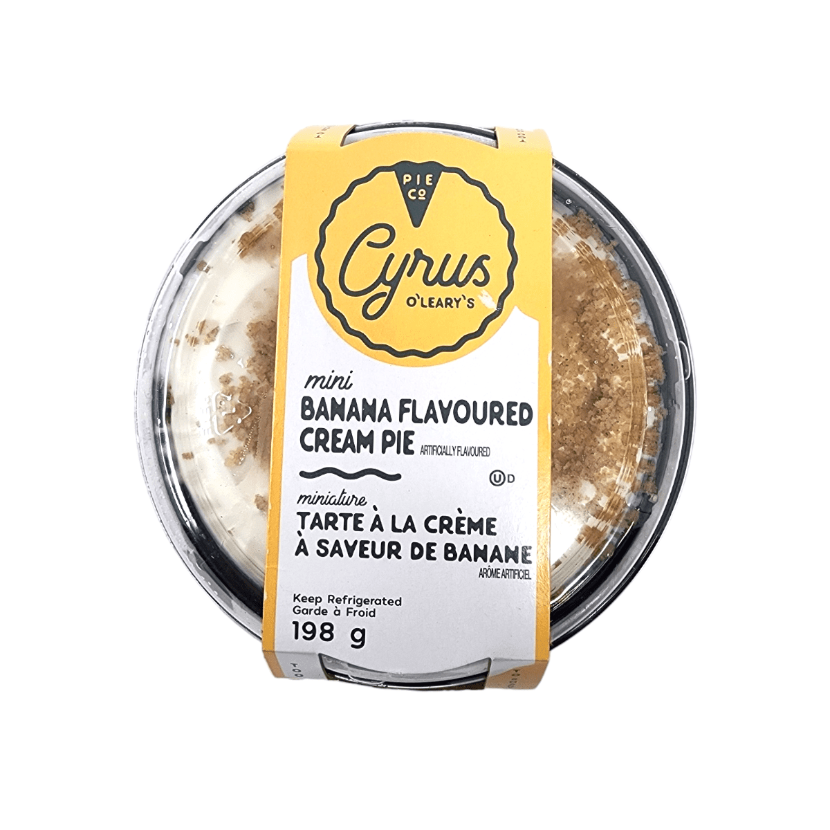Cyrus O’Leary’s Banana Flavoured Cream Pie (198g)