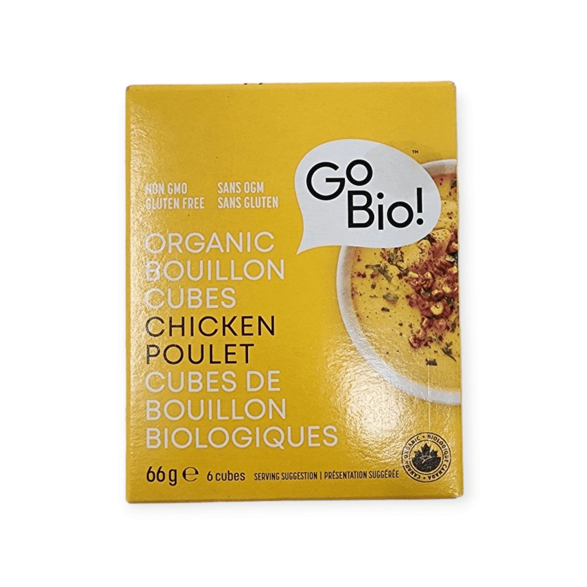 Go Bio Organic Bouillon Cubes Chicken (66g)