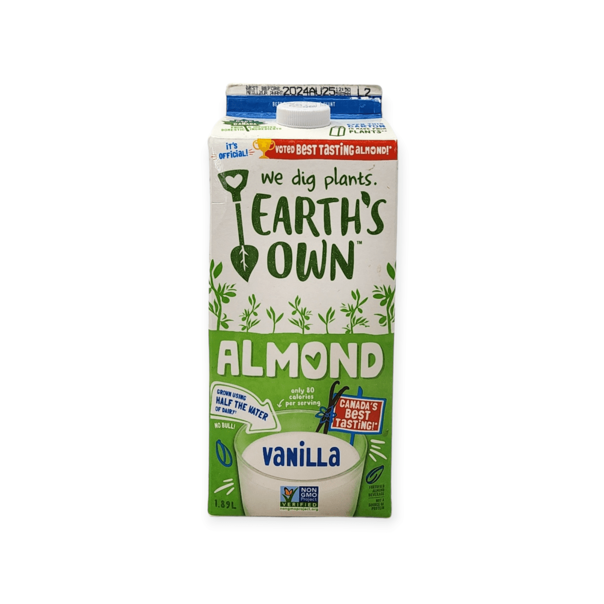 Earth’s Own Almond Vanilla (1.89L)