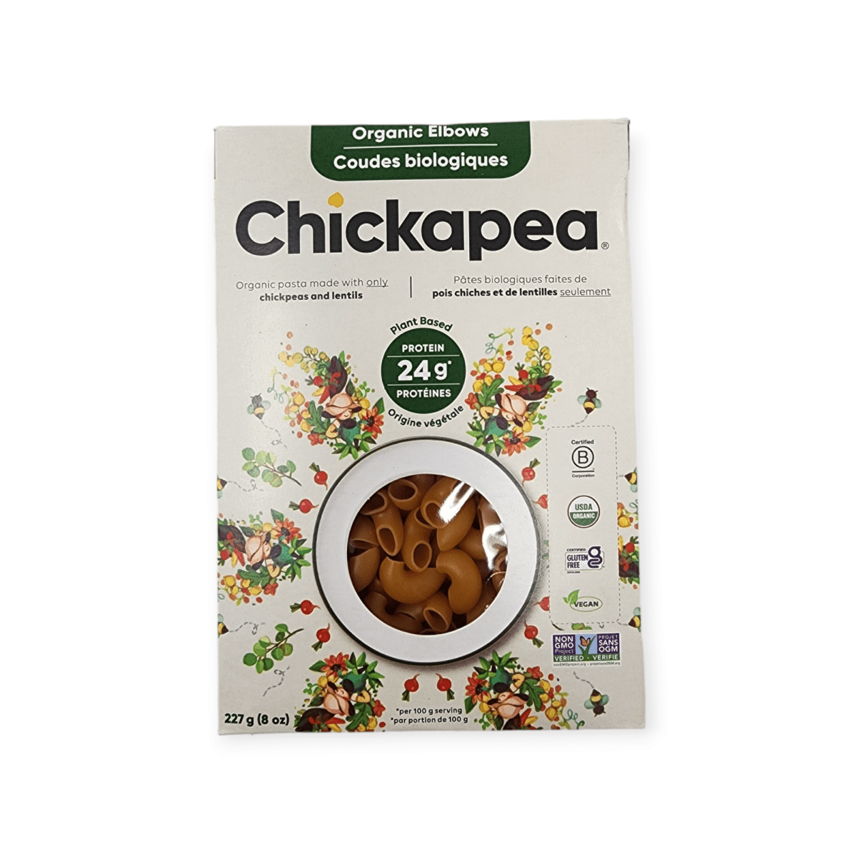 Chickapea Organic Pasta Elbows (227g)