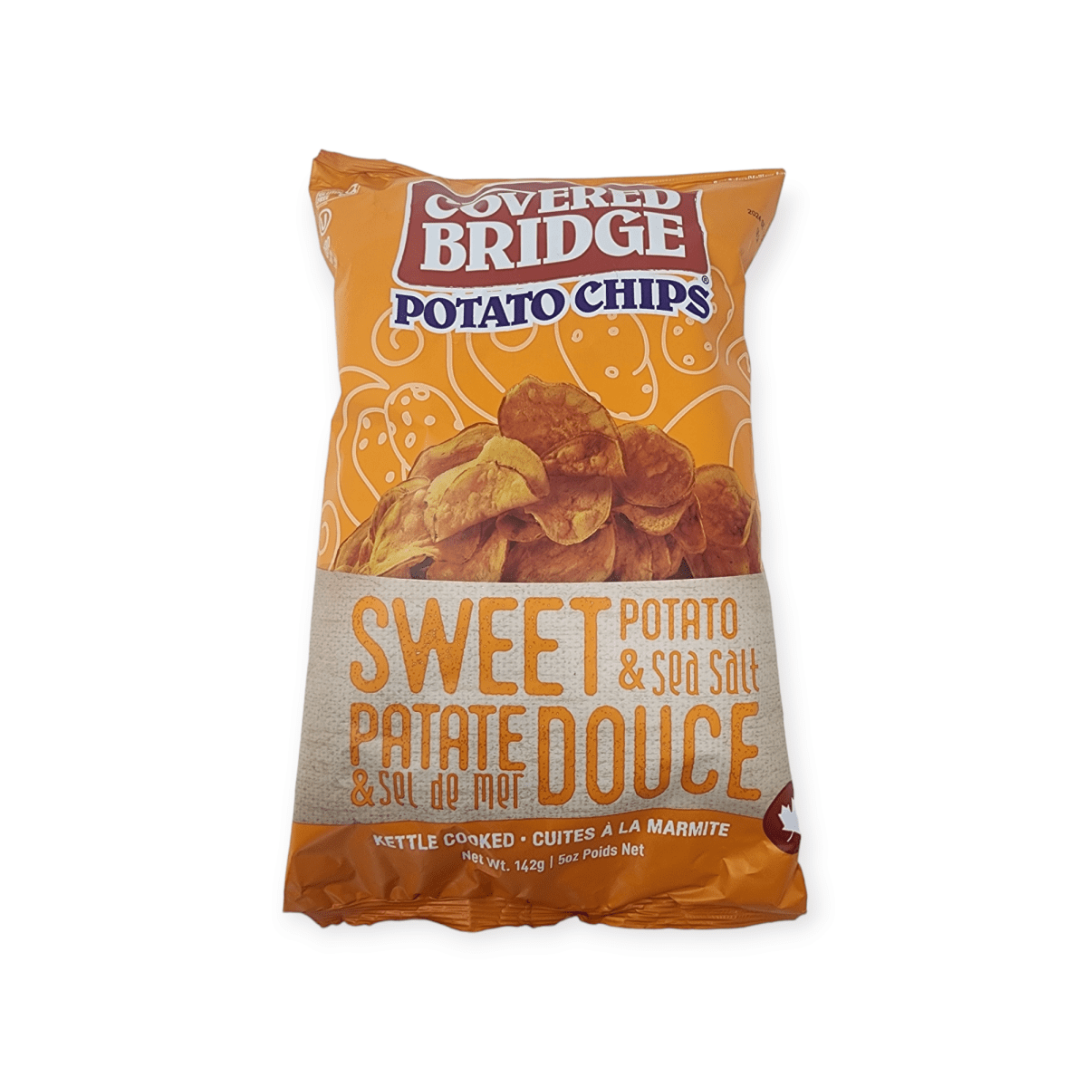 Covered Bridge Potato Chips Sweet Potato Sea Salt (142g)