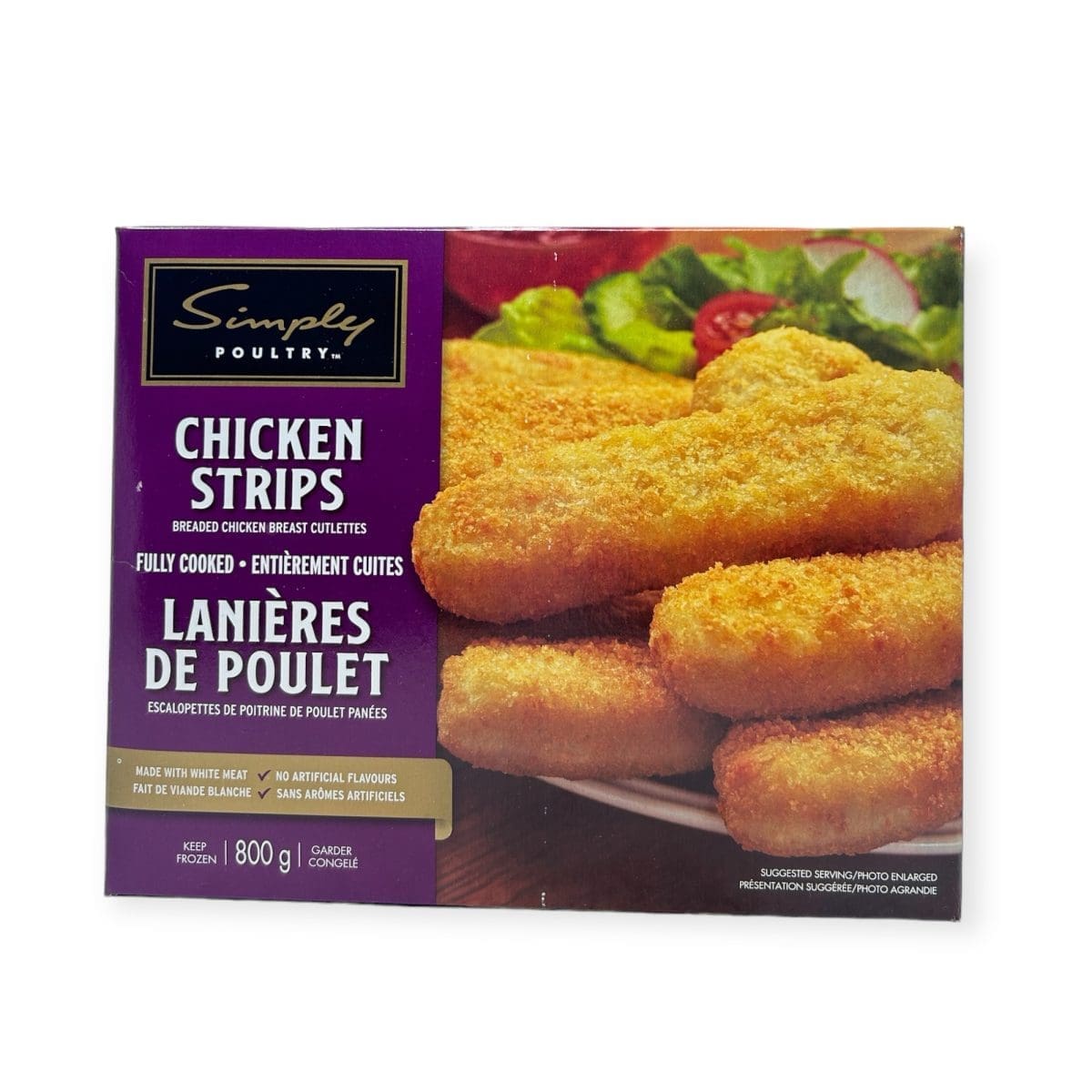 Simply Poultry Chicken Strips (800g)